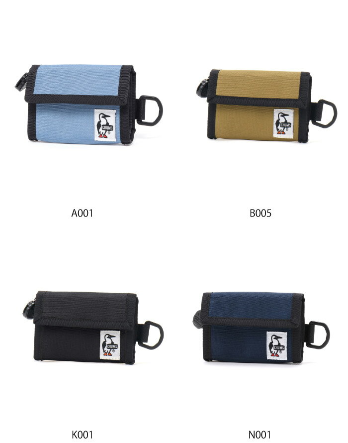 【10%OFFクーポン対象｜6/22 20:00-6/27 1:59迄】 CHUMS チャムス Recycle Compact Wallet リサイクルコンパクトウォレット 財布 ワレット 8カラー CH60-3467