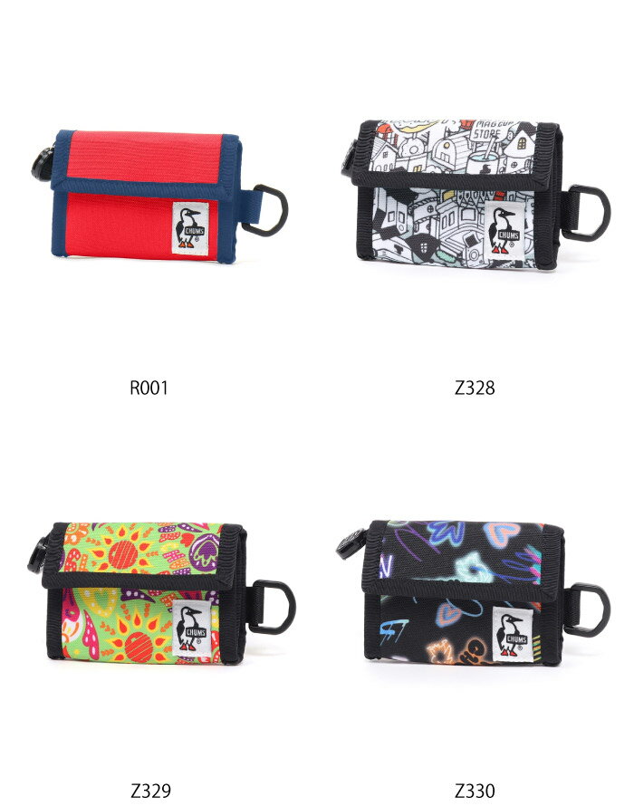 【10%OFFクーポン対象｜6/22 20:00-6/27 1:59迄】 CHUMS チャムス Recycle Compact Wallet リサイクルコンパクトウォレット 財布 ワレット 8カラー CH60-3467