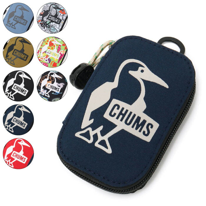 【10%OFFクーポン対象｜11/20 20:00-11/27 01:59迄】 CHUMS チャムス Recycle Oval Key Zip Case リサイクルオーバルキージップケース ポーチ キーケース 8カラー CH60-3580