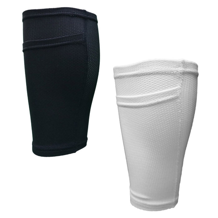 【特別価格】 EARLSCOURT アールズコート シンガードスリーブ すねあてズレ防止 サッカー フットサル BLACK EC-A019