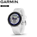 【新春特別価格！1/5 23:59迄！】 GARMIN ガーミン ForeAthlete 245 Music White Black フォアアスリート 245 ミュージック ブホワイトブラック GPSランニングウォッチ 010-02120-71