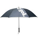 【10%OFFクーポン対象|7/19 20:00-7/26 1:59迄】 gol. ゴル 晴雨兼用 UV遮光傘1.0 日傘 日よけ 熱中症 スポーツ観戦 サッカー ブラック G186-632