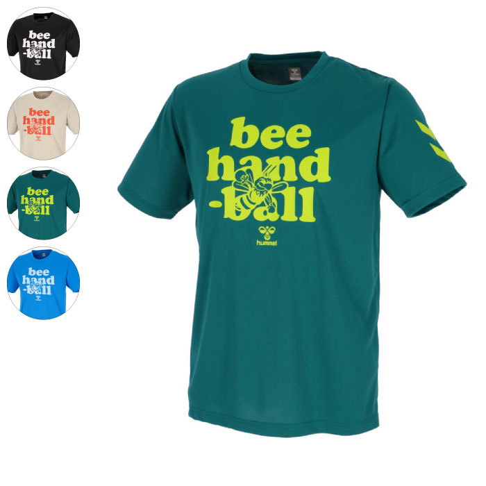 特徴 HANDBALL BEEキャラクターグラフィックTシャツ。 仕様その他 吸汗速乾 素材 ポリエステル100% 生産国：中国製 カラー 90：ブラック 470：ライトベージュ 502：ティールグリーン 662：ブルームーン ■当店でのご注文確定は、当店が定めるお買い物ガイド(下記含む)を理解し、同意したものとしてみなします。 ※実店舗を含め、複数の店舗と在庫を共有しており、ご注文後に在庫切れが発生する場合がございます。その際はメールにてご案内致します。事前にドメイン:shop.rakuten.co.jpをご登録ください。 ※店頭陳列在庫での販売の可能性があります。 ※メーカー画像を使用しておりますが、予告なく仕様やパッケージが変更される場合があります。 ※商品画像のカラーにつきましては、観覧される端末等の設定・環境によって実物と多少異なる場合があります。