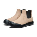 KEEN キーン ウィメンズ エレナ チェルシー ブーツ Safari/Black スリップオンブーツ レディース 2024年秋冬 1029400