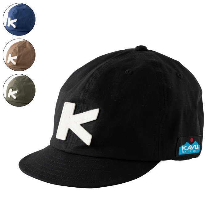 KAVU カブー Rip Stop Base Ball Cap リップストップベースボールキャップ 帽子 キャップ 2024年春夏 アウトドア キャンプ 4カラー 19821614