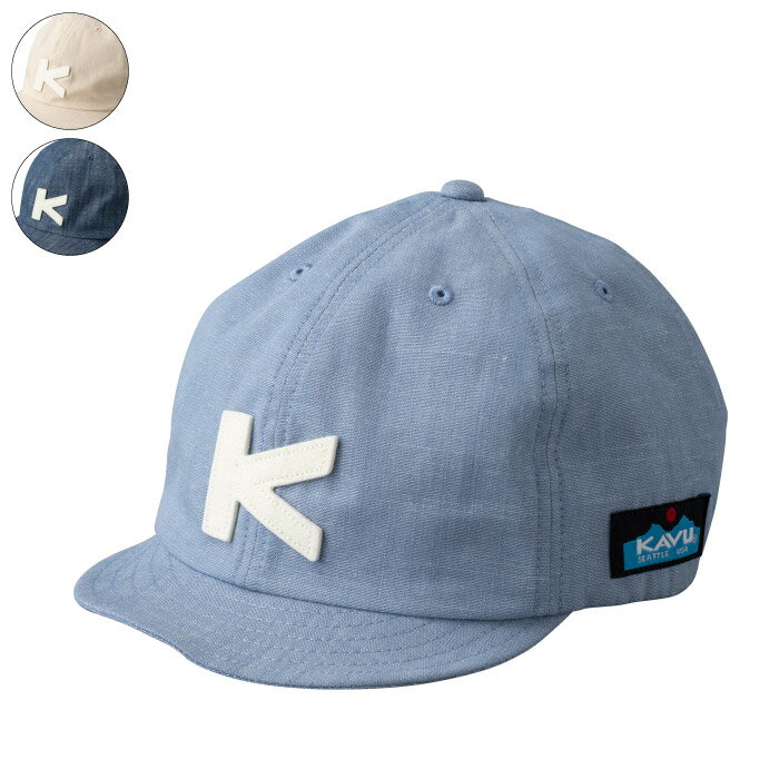 カブー 【スーパーセール価格!】 KAVU カブー Dungaree Base Ball Cap ダンガリーベースボールキャップ 帽子 2024年春夏 アウトドア キャンプ 3カラー 19821835