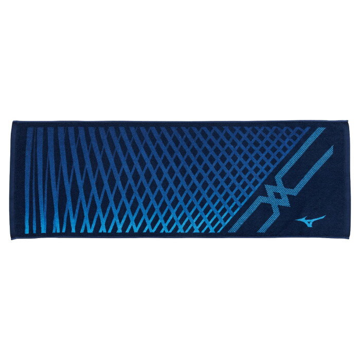 MIZUNO ミズノ スポーツタオル(箱入り) 今治製タオル 2020年春夏 プレゼント 40cm×110cm ネイビー×ブルー 32JY0101