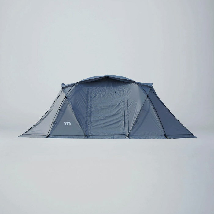 【10%OFFクーポン対象!5/9 20:00-5/10 23:59迄】 【取り寄せ】 muraco ムラコ ZIZ TENT SHELTER ROCK GREY 2ルームテント シェルター 最大5名収容可能 耐水圧2 000 mm キャンプ グレー TE0050GY