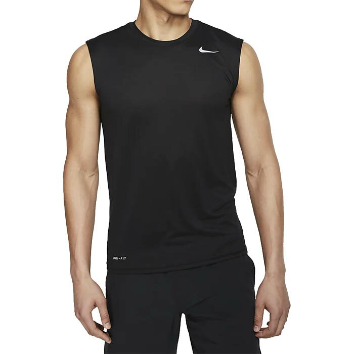 NIKE ナイキ Dri-FIT トレーニング タンクトップ トップス メンズ 2022年春夏 ノースリーブ 速乾 防臭 ブラック 718836-010