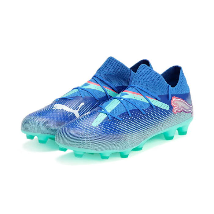 PUMA プーマ フューチャー 7 プロ HG メンズ サッカースパイク 固い土用 2024年秋冬 ブルー 107926-01