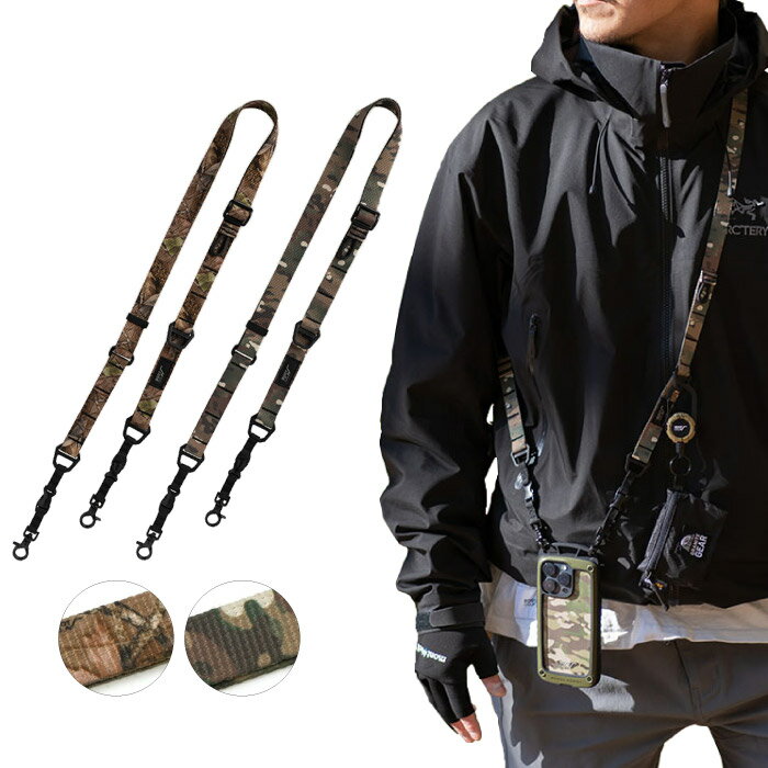 ROOT CO. ルートコー GRAVITY UTILITY WEBBING NECK/SHOULDER LOOP MILITARY EDITION アタッチメント式ネック&ショルダーストラップ タスキ キャンプ GUWN