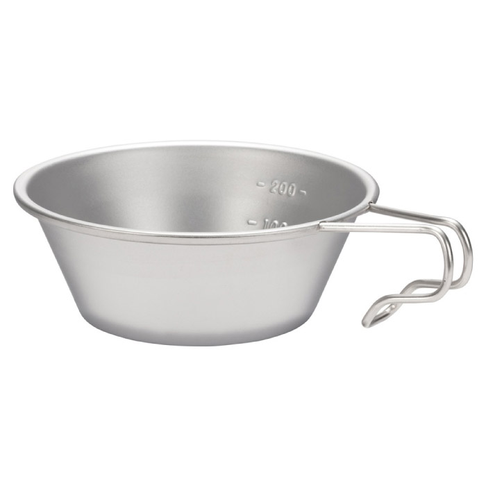 snow peak スノーピーク シェラカップ 310ml ステンレス 目盛付き コップ 皿 計量カップ 調理器具 クッ..