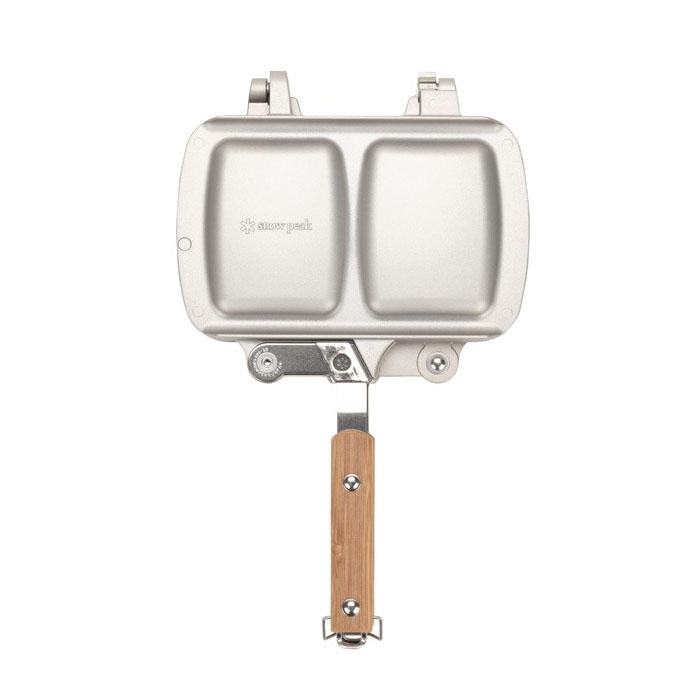 【クーポン利用で10%OFF！9/4 20:00-9/11 01:59】 snow peak スノーピーク ホットサンドクッカー トラメジーノ 調理器具 クッキング用品 キャンプ GR-009Rのサムネイル