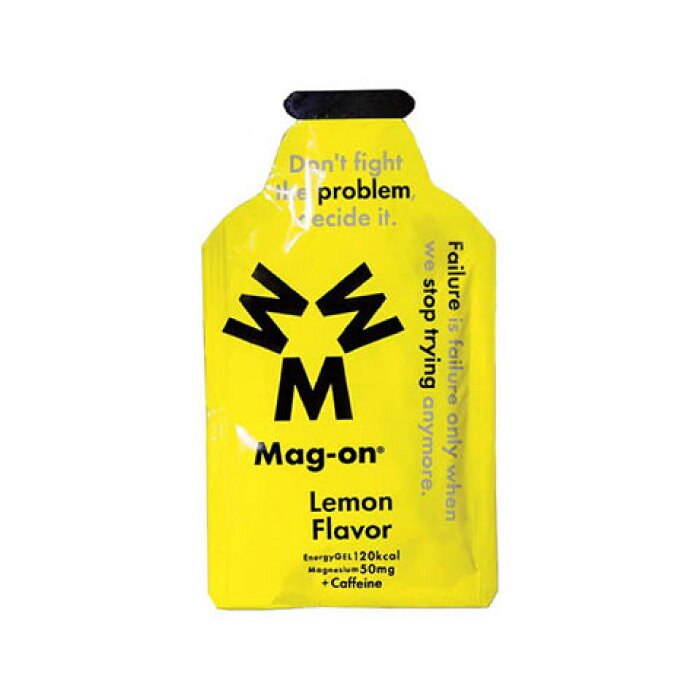 【スーパーセール価格!】 Mag-on マグオン エナジージェル レモン 1個 41g 補給食 サプリ エネルギー マグネシウム カフェイン マラソン トレイルラン ランニング 自転車 登山 TW210178