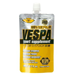 VESPA ベスパ EX-80 1本 80ml 100%天然アミノ酸飲料 サプリ スズメバチ抽出液 マラソン トレイルラン ランニング 自転車 登山 551081