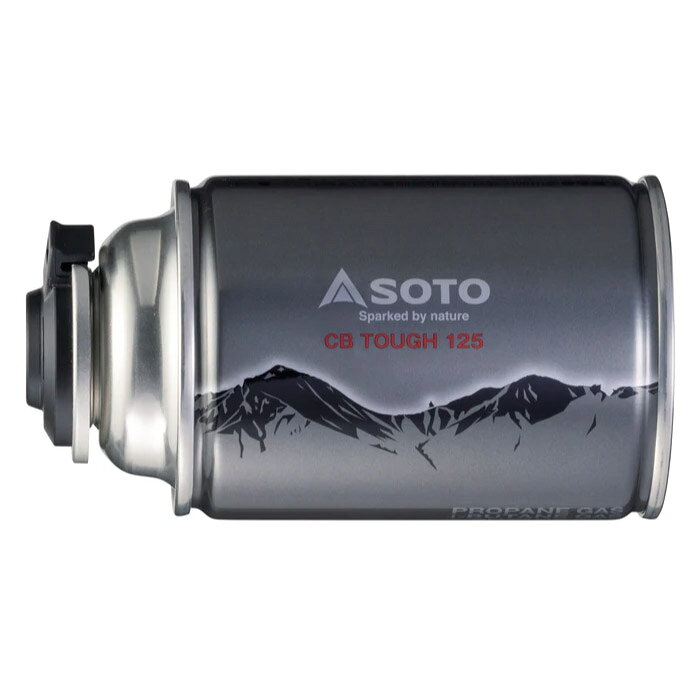 SOTO ソト CB TOUGH130 シービータフ 容量125g ガス CB缶 ボンベ 燃料 軽量 安定 ハイク 登山 キャンプ ST-711 2