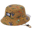 【クーポン利用で10%OFF!10/14 20:00-10/15 23:59迄!】 THE NORTH FACE ザ ノースフェイス Kids Novelty Camp Side Hat ノベルティキャンプサイドハット 帽子 ジュニア キッズ 子供 2023年春夏 NNJ02315