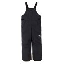 THE NORTH FACE ザ ノースフェイス ウーロススノーインサレーションビブ パンツ オーバーオール ウィンターウェア ジュニア キッズ 子供 ブラック NSJ62308 その1