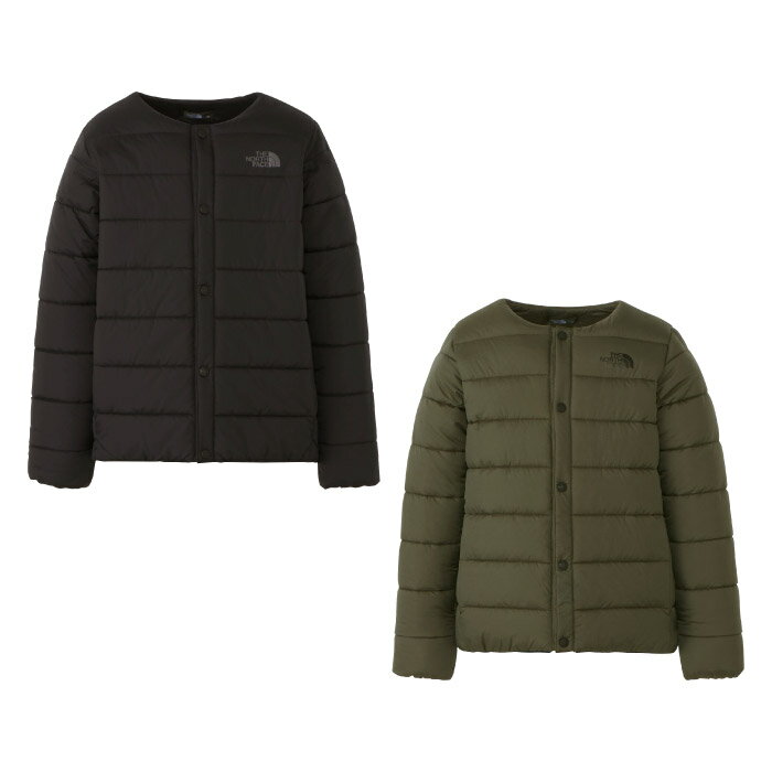 楽天太陽スポーツ・Rampjack Trip店THE NORTH FACE ザ ノースフェイス Micro Zepher Cardigan マイクロゼファーカーディガン 中綿入り ジャケット ジュニア キッズ 子供 2カラー NYJ82352