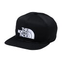 【5%OFFクーポン対象!5/9 20:00-5/10 23:59迄】 THE NORTH FACE ザ ノースフェイス Kids TNF Trucker Cap TNF トラッカーキャップ 帽子 キッズ ジュニア 子供 ブラック NNJ42305