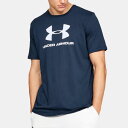 【20%OFFクーポン対象!5/9 20:00-5/10 23:59迄】 UNDER ARMOUR アンダーアーマー UAスポーツスタイル ロゴ ショートスリーブ トレーニング MEN 2022年春夏 Academy / White 1358574