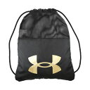 【クーポン利用で20%OFF!】4/14 20:00-4/15 23:59まで! UNDER ARMOUR UAサックパック ハーフメッシュ 14L ナップサック 2022年秋冬 野球 ベースボール ブラック 1364505