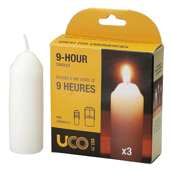 UCO ユーコ キャンドルランタン スペアキャンドル 3本入り 24620