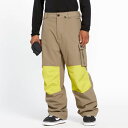 24-25 VOLCOM ボルコム Mens Nwrk Baggy Pants メンズ バギー パンツ スノーボード ウェア 2024-2025 CHESTNU...