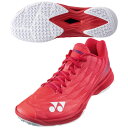YONEX ヨネックス パワークッションエアラスZメン バドミントンシューズ ローカット 3E 2024年秋冬 ルビーレッド SHBAZ2MY-338