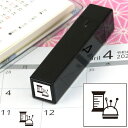 手帳のミニスタンプ280.裁縫 黒インクまたはインク無しファインカラースタンパー印面サイズ:8×8mm はんこ ハンコ スタンプ 判子 イラスト 予定 おしゃれ スケジュール帳 手帳 カレンダー 裁縫 さいほう