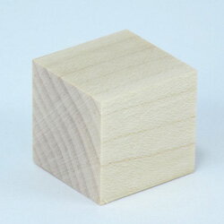 樺台木ゴム印作成用の材料印面/20×20mm持ち手として使えます(樺の材木)プロ用 ハンコの持ち手印材 将棋の駒の素材