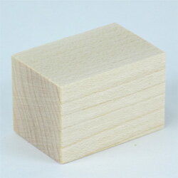 樺台木ゴム印作成用の材料印面/20×30mm持ち手として使えます(樺の材木)プロ用 ハンコの持ち手印材 将棋の駒の素材