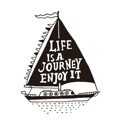 ヨット 手帳の記録クラフトラバースタンプ 図柄／RT25a-062 絵柄サイズ：32×29mm ゴム印 手帳 記録 メ..