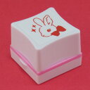 ウサギの浸透印 (年賀スタンプ)16.ハンサムうさぎの横顔干支スタンプ(卯年) 印面26×26mm年賀 浸透印 はんこ ハンコ イラスト スタンプ 兎 うさぎ ウサギ 年賀状 元旦 新年 正月 かわいい ワンポイント 2023年 令和5年
