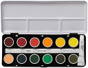 ホルベイン 固形水彩絵具 透明ケーキカラー 24色セット C012 直径25mm
