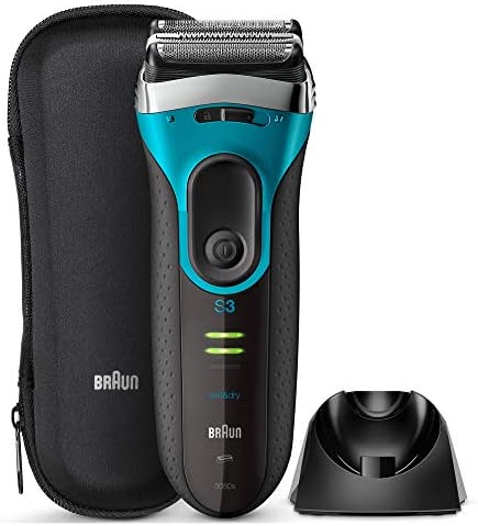 BRAUN　シリーズ3 ブラウン メンズ電気シェーバー シリーズ3 Proskin 3枚刃 水洗い/お風呂剃り可 ブルー 3080s-B