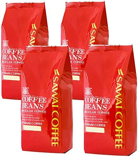 澤井珈琲 コーヒー 専門店 コーヒー豆 2種類 ( ビクトリーブレンド / ブレンドフォルティシモ ) セット 2kg (500g x 4) 200杯分 超大入り FV 