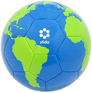 sfida(スフィーダ) 地球柄サッカーボール4号球 北澤豪監修 小学生用 子供用 練習用 試合球 地球 BO-GL01 ネイビー