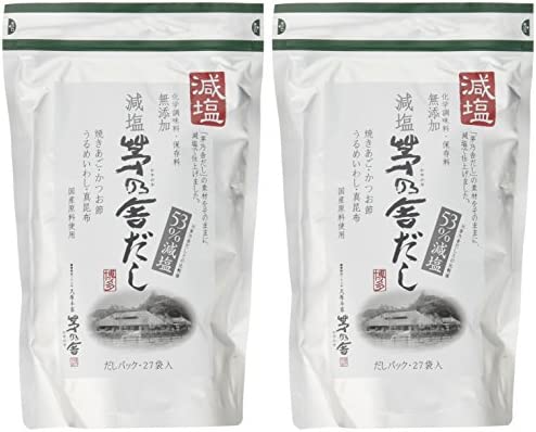 茅乃舎 減塩 茅乃舎だし 8g × 27袋(2個パック)のサムネイル