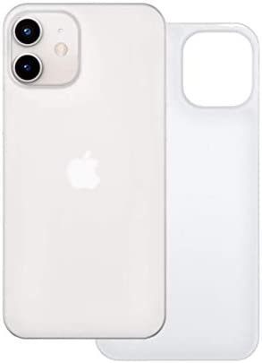 (CASEFINITE)Frost Air フロストエア iPhone 12 mini 対応 薄型 ケース アイスホワイト FA1254W