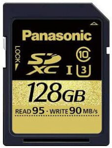 パナソニック 128GB SDXC UHS-I メモリーカード RP-SDUC128JK