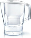ブリタ 浄水器 ポット 浄水部容量:2.0L(全容量:3.5L) アルーナ XL マクストラプラス カートリッジ 1個付き ホワイト 塩素 水垢 不純物 除去