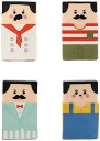DFsucces 消しゴム 練り消しゴム デッサン用 小学生 学習用 可愛い 文房具 子供 学生 DIY 描画 (4個セット)