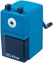 (LDK ベストバイ 手動鉛筆削りランキング)カール事務器 手動鉛筆削器 ハイストロング ブルー CS-108-B