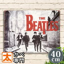 P5倍】 ブリキ看板 40 ビートルズ ka ポスター 絵 壁掛け インテリア雑貨 金属アートパネル The Beatles ポールマッカートニー ジョンレノン ジョージハリスン リンゴスター cdジャケット イラスト 絵画 アメリカン雑貨 プレート レトロ風 白黒 モノクロ モノトーン