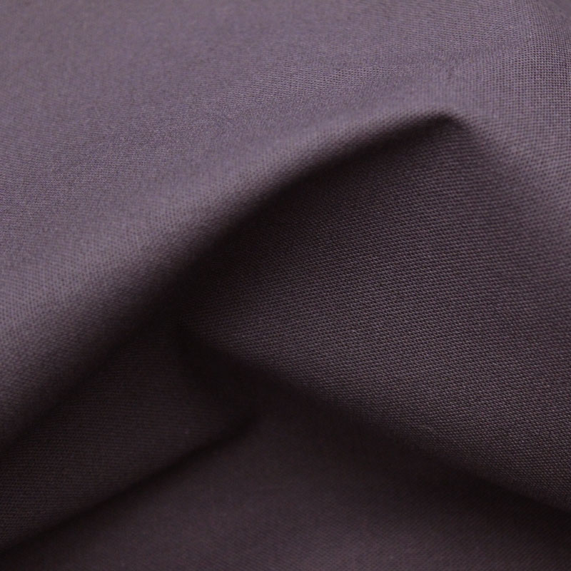 Cotton （Solid Color） - 布 生地 綿麻キャンバス 無地カラー チャコール 約110cm幅 10cm単位 切り売り