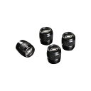 汎用【MONSTER SPORT エアバルブキャップ】 ブラック 4個セット モンスタースポーツ 680500-0000BK *ゆうパケット