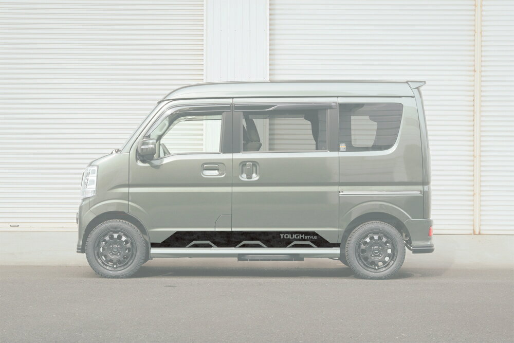 MONSTER SPORT TOUGH STYLE サイドデカール (鉄錆柄) エブリイワゴン[DA17W] スズキ車 カスタマイズパーツ ドレスアップ 768500-3900M