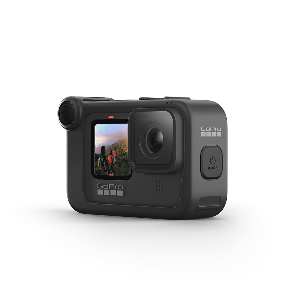 GoPro純正アクセサリー メディアモジュラー（HERO9 Black/HERO10 Black/HERO11 Black/HERO12 Black）/ADFMD-001 小型宅配便 ウィンドウノイズ 内蔵 マイク 端子 HDMI マウント ブイログ ライブストリーミング クリエイター ビデオブロガー 映像制作