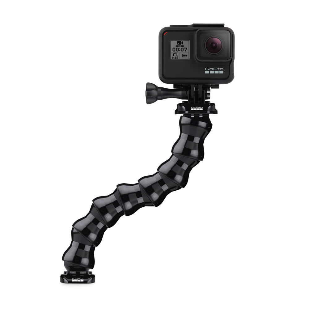 GoPro純正アクセサリー GoProグースネック / GoPro 国内正規品 GoPro純正アクセサリー マウント グースネック 自由自在 ACMFN-001 小型宅配便 ネック マウント 折り曲げ 調整 固定 カメラアングル ハンドヘルド 柔軟